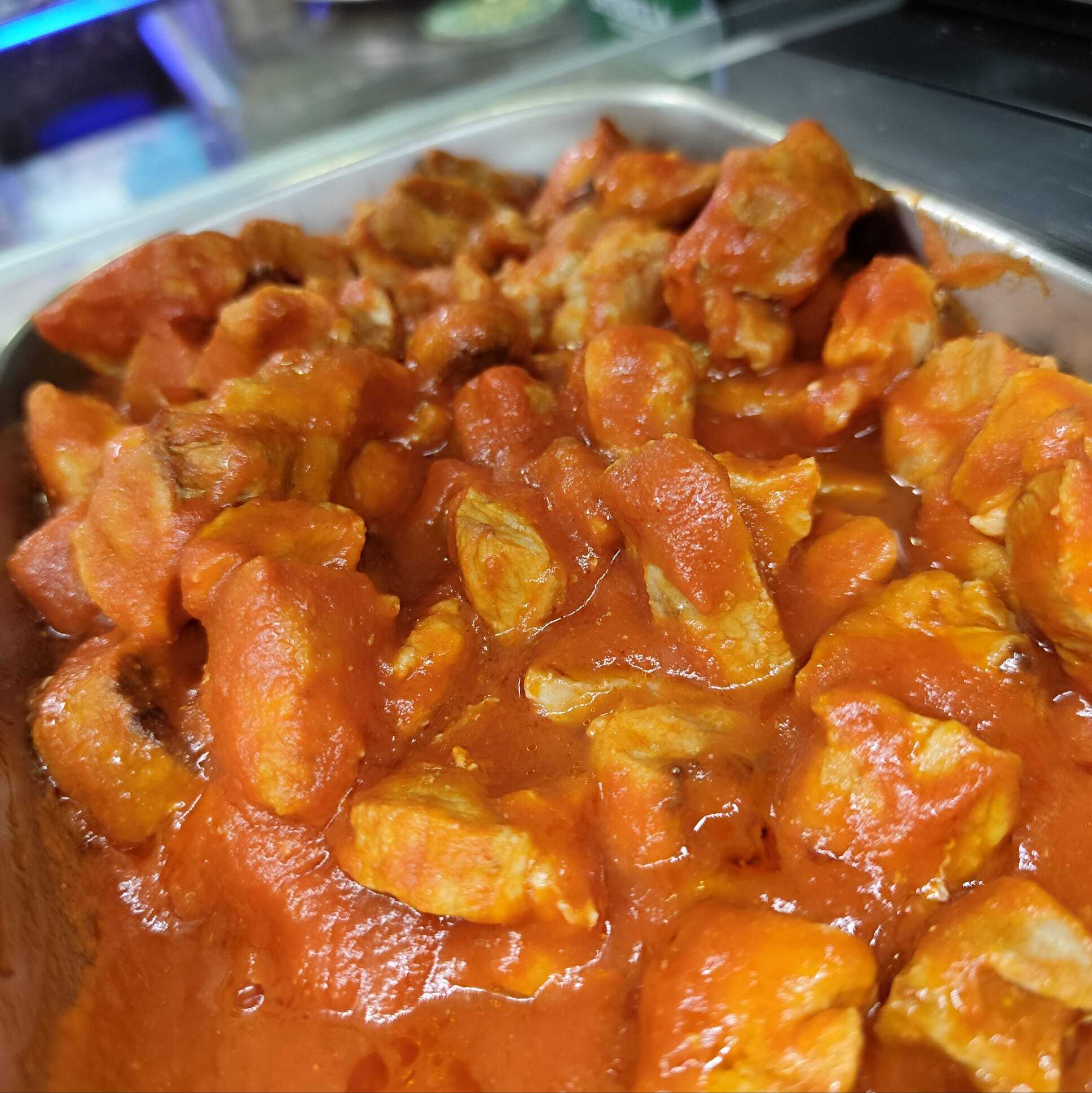 Magra con tomate